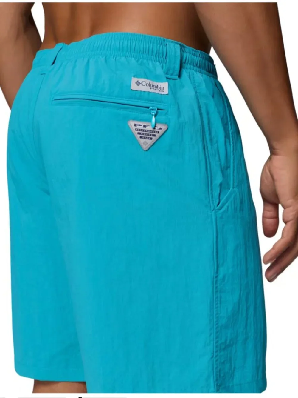 Columbia PFG Backcast IV Water Shorts Ocean Teal Men's Size XXL Beach Fishing